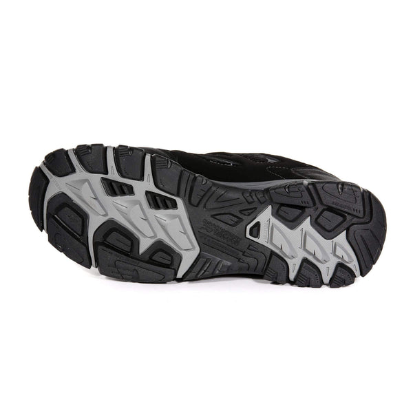 Regatta Mens Holcombe Shoe -BLACK/GRANITE - Borderland Muff