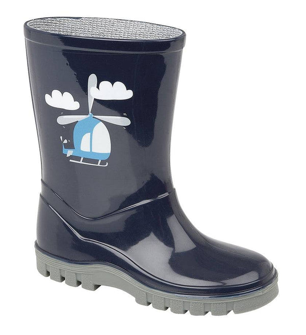 Kids Helicopter Welly - Borderland Muff