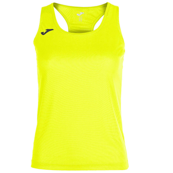 JOMA Ladies Siena Sports Vest -FLURO YELLOW - Borderland Muff