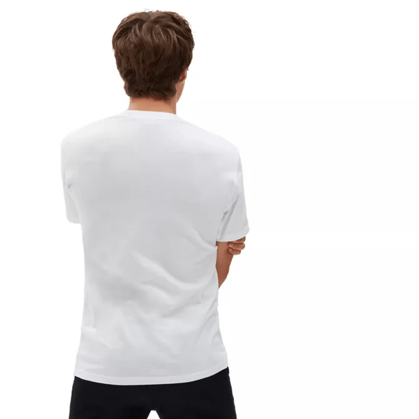 Vans Mens Classic Tee -WHITE/BLACK - Borderland Muff