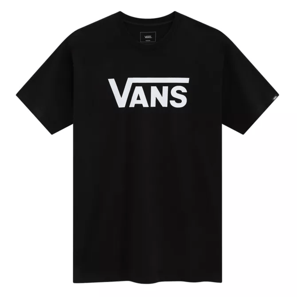 Vans Mens Classic Tee -BLACK/WHITE - Borderland Muff