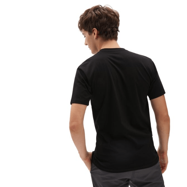 Vans Mens Classic Tee -BLACK/WHITE - Borderland Muff