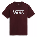 Vans Mens Classic Tee -PORT/WHITE - Borderland Muff