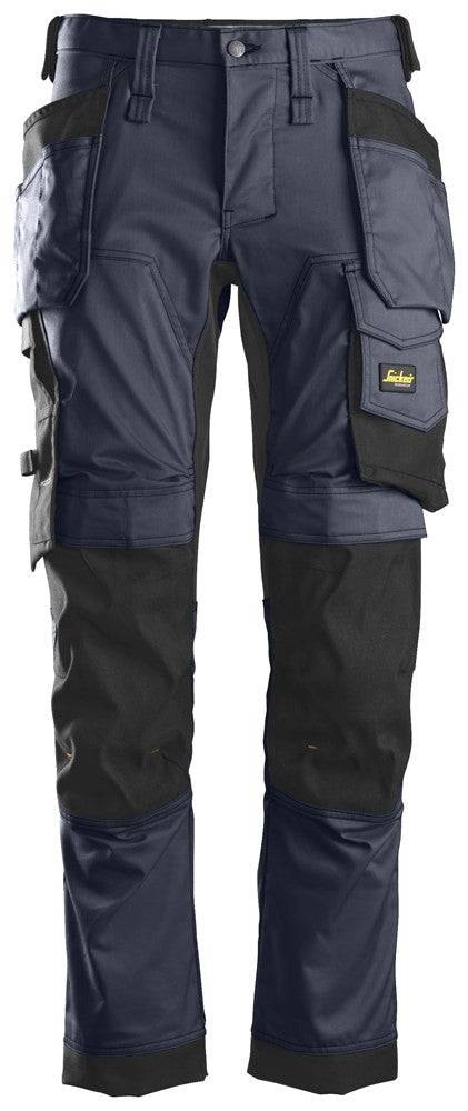 Snickers 6241 Allround Stretch Work Trousers Slim Fit - Regular Leg - Borderland Muff