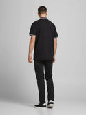 Jack & Jones JJEJERSEY Polo -BLACK - Borderland Muff
