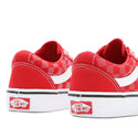 VANS Kids Ward Shoe -RED/WHITE CHECK - Borderland Muff