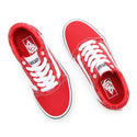 VANS Kids Ward Shoe -RED/WHITE CHECK - Borderland Muff