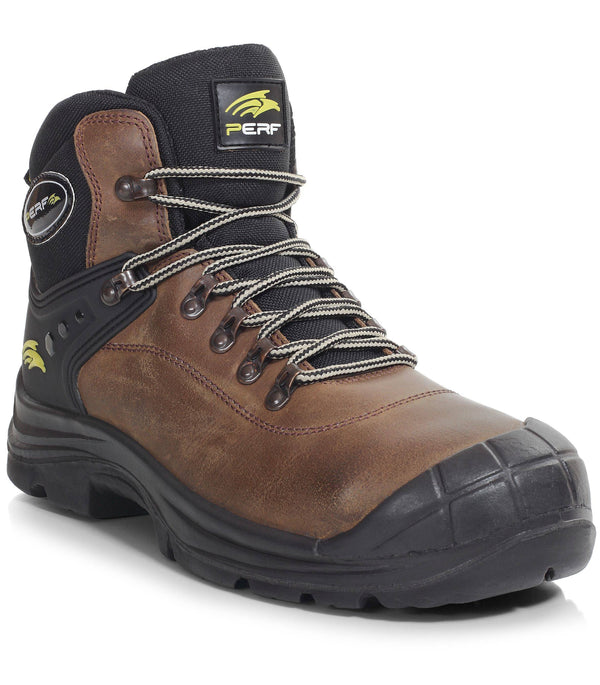 Performance Brands PB1C TORSION Safety Boot -BROWN - Borderland Muff