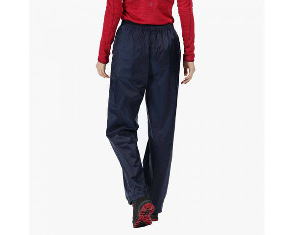 Regatta Ladies Pack It Waterproof Overtrousers RWW158 -MIDNIGHT - Borderland Muff