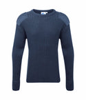 Fort Crew Neck Combat Jumper -NAVY - Borderland Muff