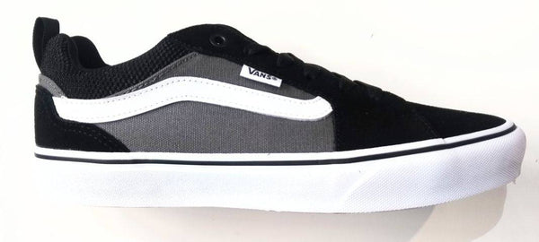 Vans Mens Filmore Suede/Canvas -BLACK/PEWTER - Borderland Muff