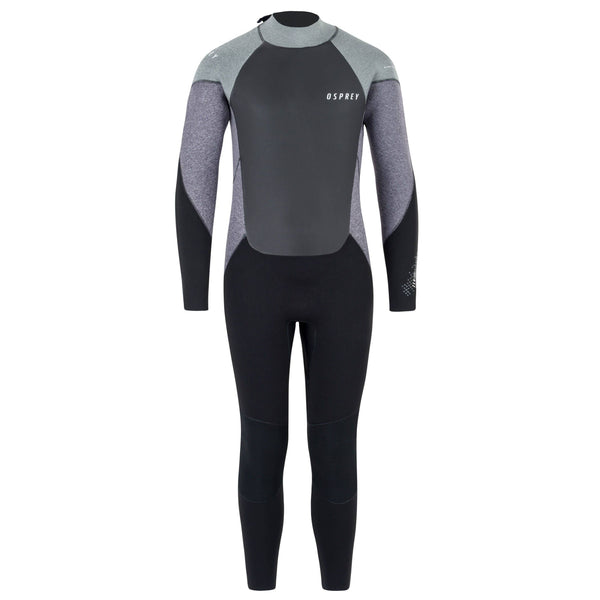 Osprey Zero 5/4mm Boys Full Wetsuit -GREY - Borderland Muff