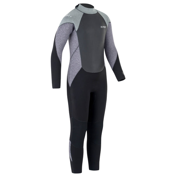 Osprey Zero 5/4mm Boys Full Wetsuit -GREY - Borderland Muff