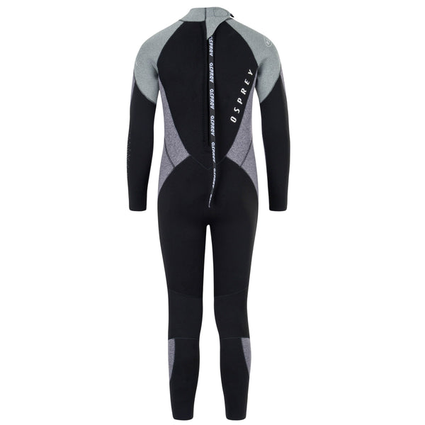 Osprey Zero 5/4mm Boys Full Wetsuit -GREY - Borderland Muff
