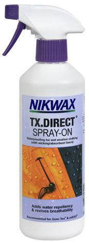 Nikwax TX Direct Spray Re-proofer 300ML - Borderland Muff