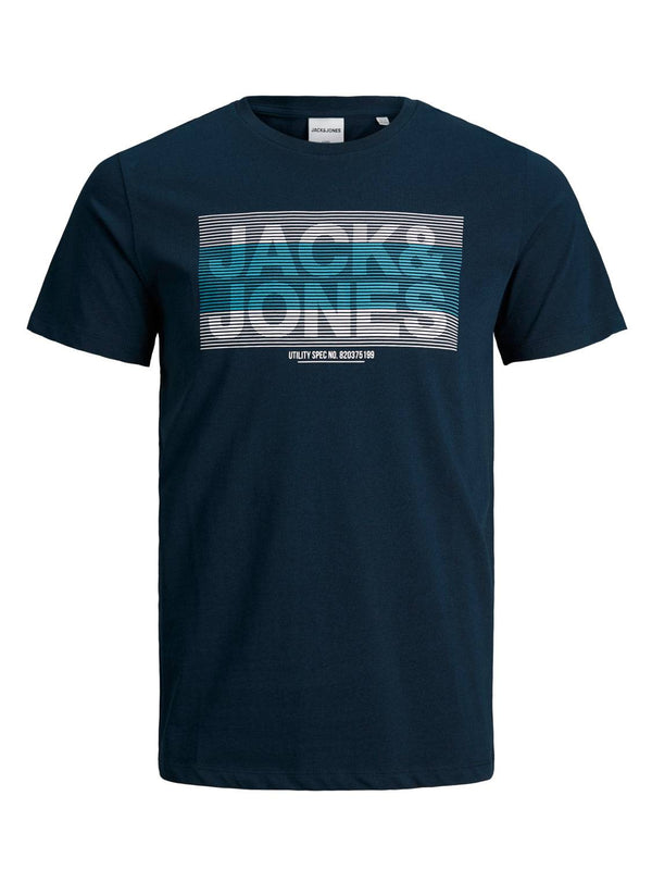 Jack & Jones JCOJUMBO Boys Tee -NAVY BLAZER - Borderland Muff