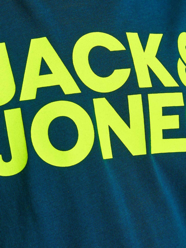 Jack & Jones JCODENNIS Boys Tee -SAILOR BLUE - Borderland Muff