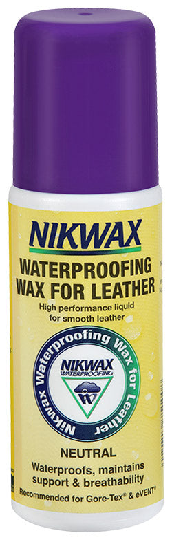 Nikwax Waterproofing Wax For Leather Black 125ml