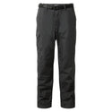 Craghoppers Mens Kiwi Classic Trousers CMJ600 -BLACK PEPPER - Borderland Muff