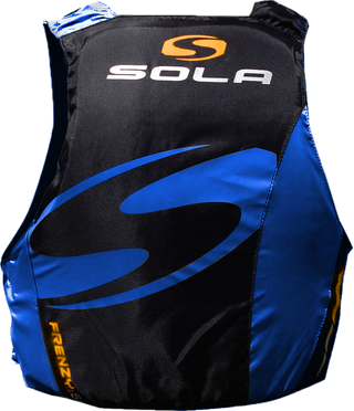 Sola Frenzy Front Zip 50N Buoyancy Aid -BLUE