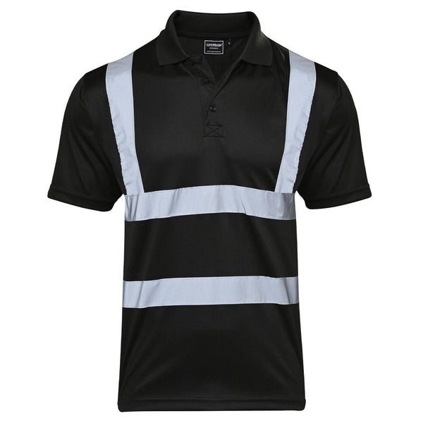 Supertouch Black Polo Hi Vis Tape - Borderland Muff