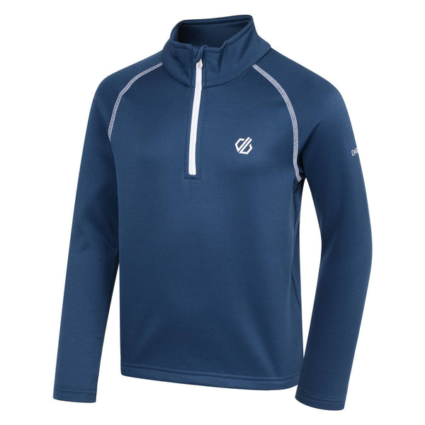 Dare2b Consist Kids Softshell Midlayer -ADMIRAL BLUE - Borderland Muff