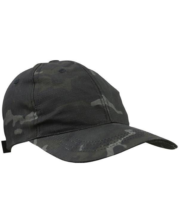 Kombat Camo Cap ADULTS-BLACK - Borderland Muff