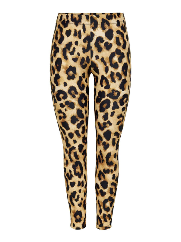 Jacqueline De Yong SHAWN Leggings -LEOPARD - Borderland Muff
