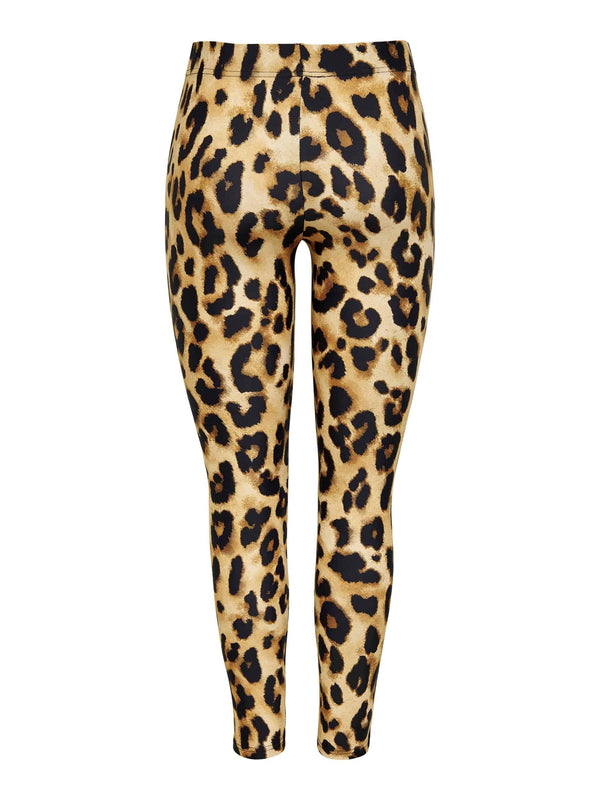 Jacqueline De Yong SHAWN Leggings -LEOPARD - Borderland Muff