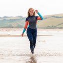 Osprey Zero 5/4mm Ladies Full Wetsuit CORAL - Borderland Muff