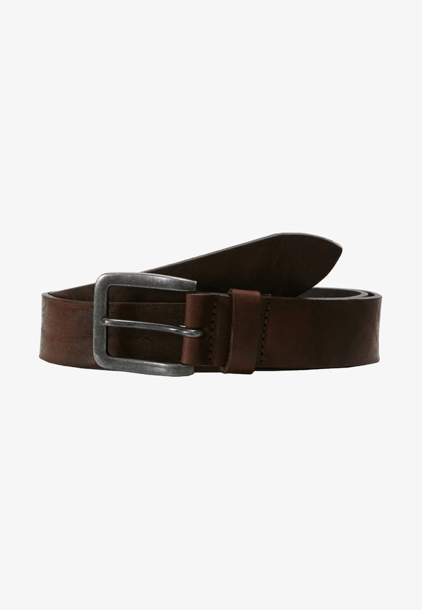 Jack & Jones VICTOR Belt -BLACK COFFEE - Borderland Muff