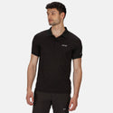 Regatta Mens Remex II Polo -BLACK - Borderland Muff