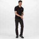 Regatta Mens Remex II Polo -BLACK - Borderland Muff