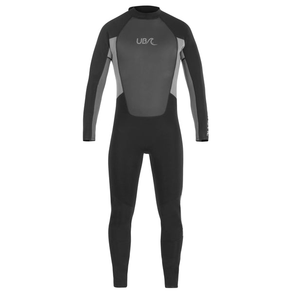 Urban Beach Mens Blacktip Full Wetsuit -BLACK - Borderland Muff