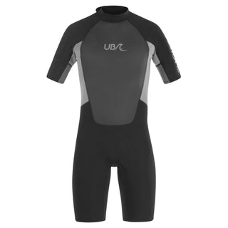 Urban Beach Mens Blacktip Shortie Wetsuit -BLACK - Borderland Muff