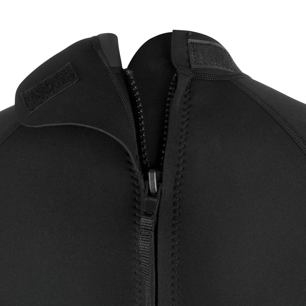 Urban Beach Mens Blacktip Shortie Wetsuit -BLACK - Borderland Muff