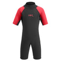 Urban Beach Kids Shortie Wetsuit -RED - Borderland Muff