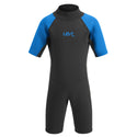 Urban Beach Kids Shortie Wetsuit -BLUE - Borderland Muff