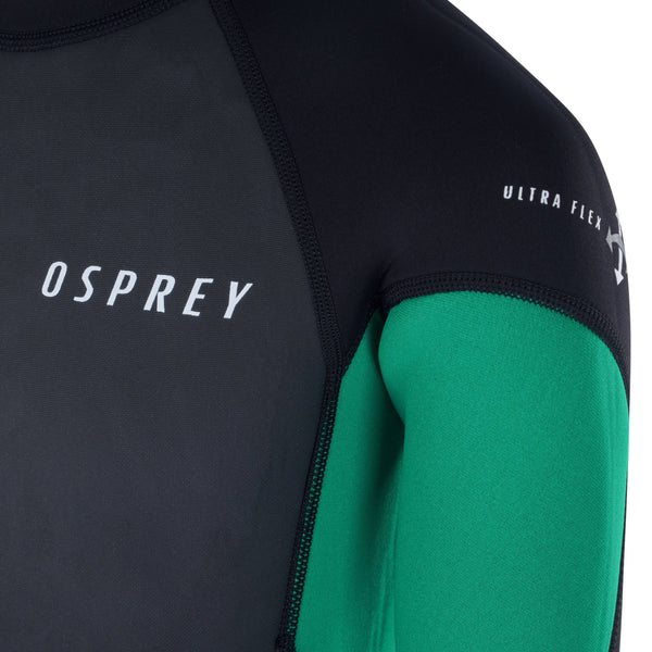 Osprey Zero 3/2mm Boys Full Wetsuit -GREEN - Borderland Muff