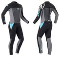 Osprey Origin 5mm Ladies Full Wetsuit -BLUE - Borderland Muff