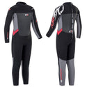 Osprey Origin 5mm Kids Full Wetsuit -RED - Borderland Muff
