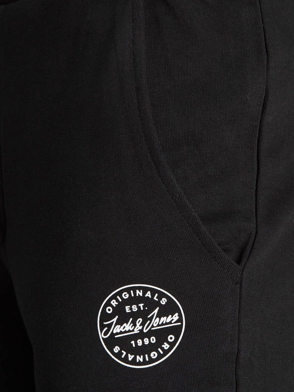 Jack & Jones Gordon/Shark Joggers -BLACK - Borderland Muff