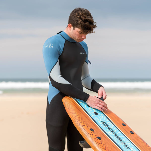 Osprey Zero 3mm Mens Navy Full Wetsuit - Borderland Muff