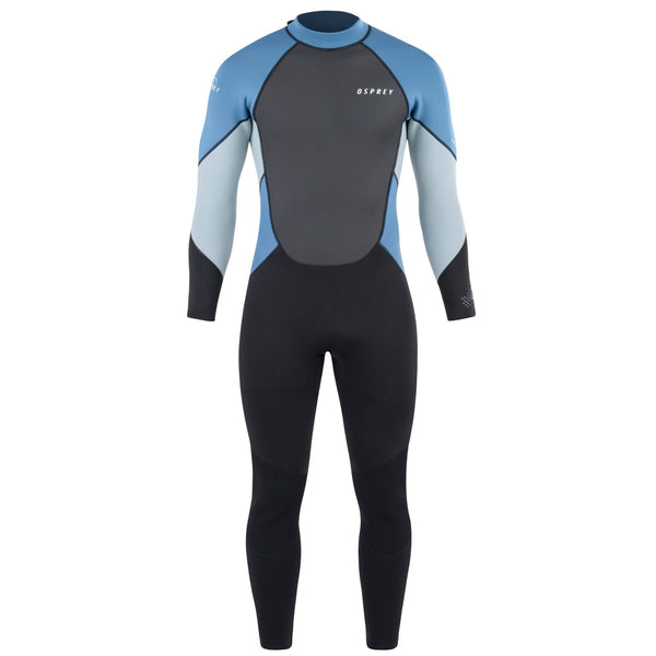 Osprey Zero 3mm Mens Navy Full Wetsuit - Borderland Muff