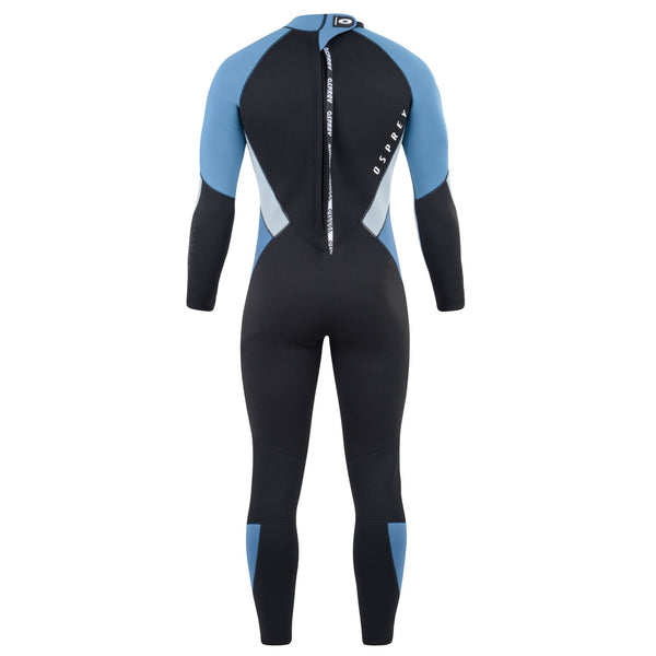 Osprey Zero 3mm Mens Navy Full Wetsuit - Borderland Muff