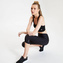 Dare2B Ladies Influential 3/4 Leggings -BLACK - Borderland Muff