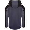 Dare2B Ladies Compete Waterproof Jacket -BLACK/GREY - Borderland Muff