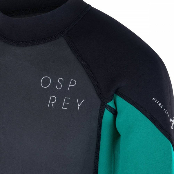Osprey Zero 3/2mm Girls Full Wetsuit -TEAL - Borderland Muff