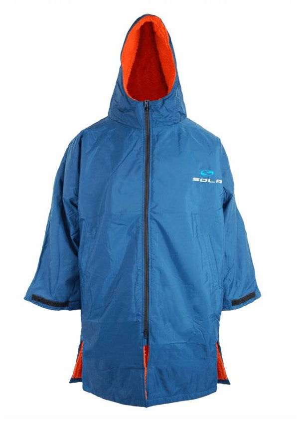 SOLA Adults Waterproof Changing Coat -BLUE - Borderland Muff