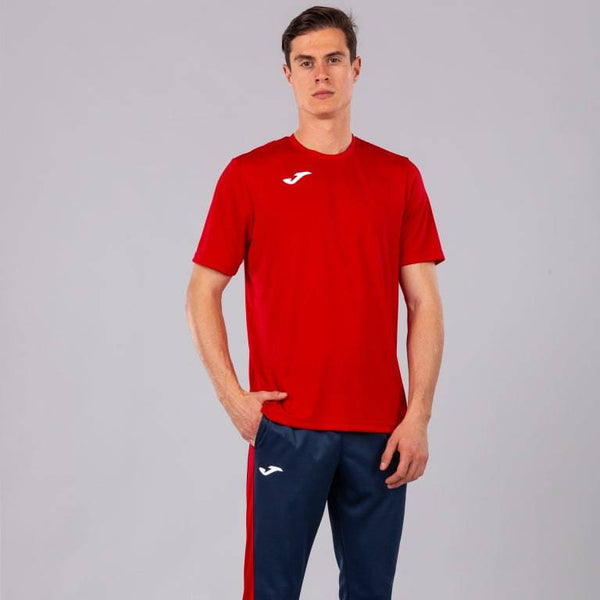 JOMA Mens Combi Tee -RED - Borderland Muff